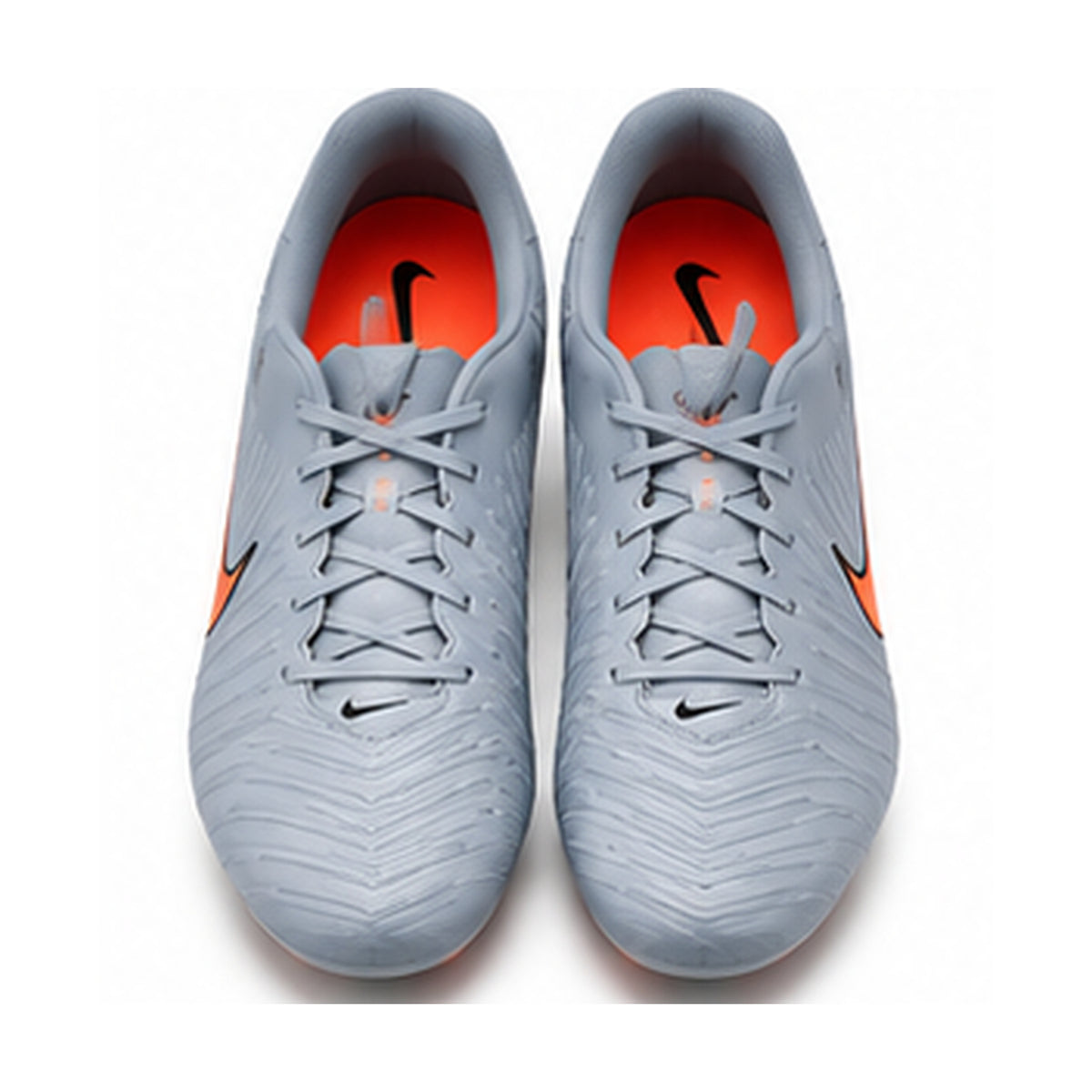 Nike – Këpucë Futbolli Gri/Portokalli