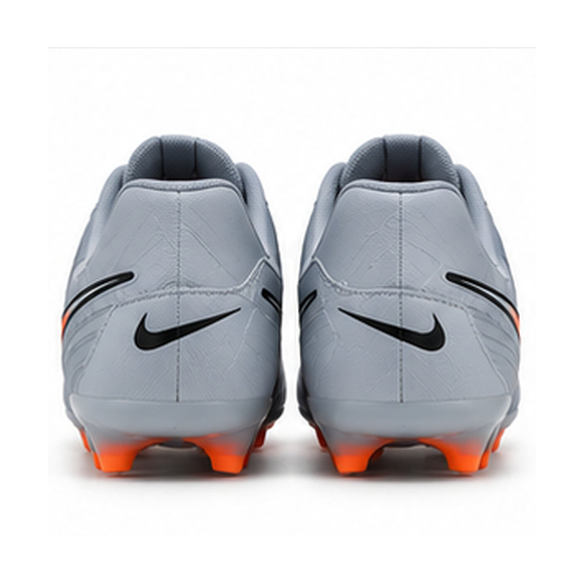 Nike – Këpucë Futbolli Gri/Portokalli