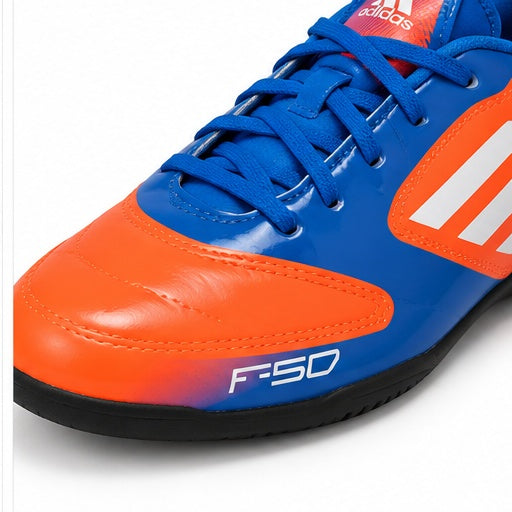 Adidas F50 – Atlete Futbolli Indoor, Portokalli/Blu