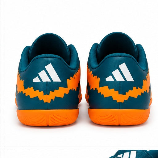 Adidas – Atlete Futbolli Indoor, Portokalli/Blu
