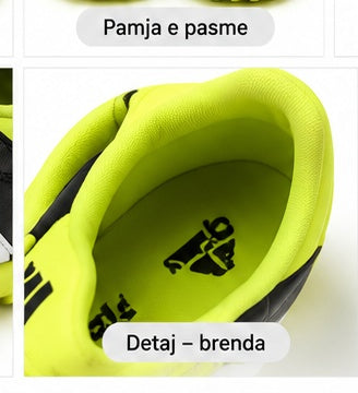 Adidas – Atlete Futbolli Turf, E Zezë / Neon