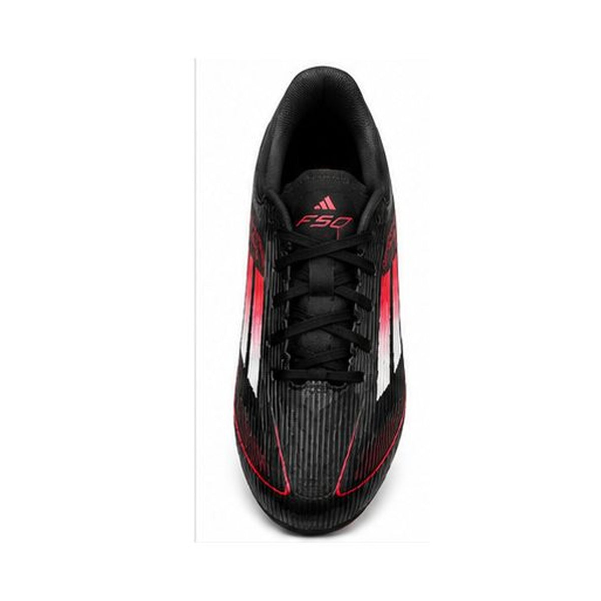 Adidas F50 – Atlete Futbolli Indoor, të Zeza / Kuqe / Bardhë