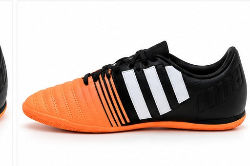 Adidas – Atlete Futbolli Indoor, Portokalli/Zezë – Nr. 44