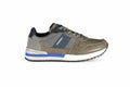 Carrera sneakers – grijs/taupe met blauwe details
