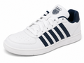 Atlete K-Swiss për meshkuj – të bardha dhe blu e errët